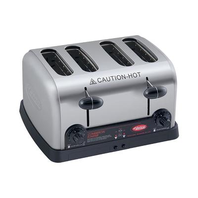 Hatco TPT-240-QS Slot Toaster w/ 4 Slice Capacity & 1 1/4"W Product Opening - 240v, Stainless Steel