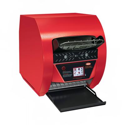 Hatco TQ3-500H 208/1 RED Red Touchscreen Countertop Conveyor Toaster - 480 Slices/hr w/ High 3" Product Opening, Red, 208v/1ph