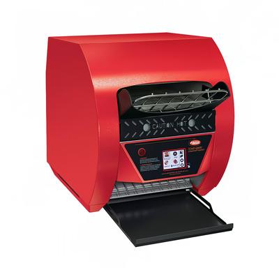 Hatco TQ3-900 208/1 RED Conveyor Toaster - 900 Slices/hr w/ 2" Product Opening, Red, 208v/1ph, 2" Opening