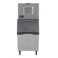 Scotsman MC0530MA-1/B530P 525 lb Prodigy ELITE Full Cube Commercial Ice Machine w/ Bin - 536 lb Storage, Air Cooled, 115v, 525-lb. Daily Production, 536-lb. Storage, Stainless Steel