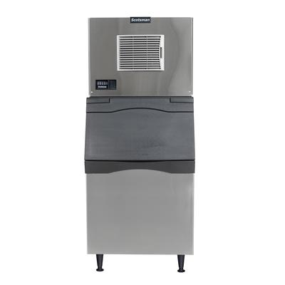 Scotsman MC0530MA-1/B530S 525 lb Prodigy ELITE Full Cube Commercial Ice Machine w/ Bin - 536 lb Storage, Air Cooled, 115v, Stainless Steel