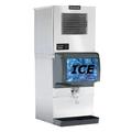 Scotsman MC0530MA-1/ID200B-1/KBT44 525 lb Prodigy ELITE Full Cube Commercial Ice Machine w/ Countertop Ice Dispenser - 200 lb Storage, Cup Fill, 115v, Stainless Steel