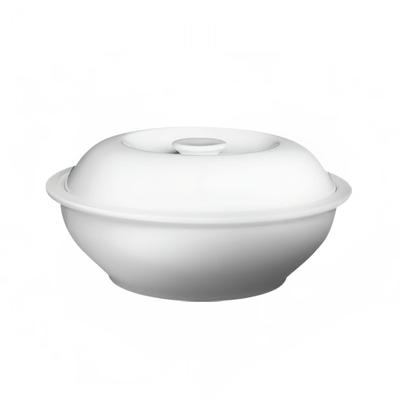 Cameo China 210-214 67 oz Imperial Casserole Dish - Ceramic, White