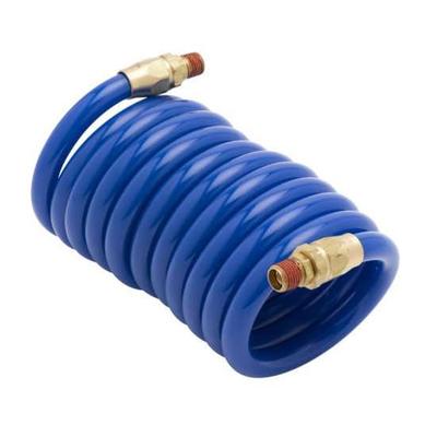 T&S 013539-45 Pet Grooming Coiled Hose, Blue