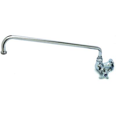 T&S B-0211 Splash Mount Faucet w/ 12" Swing Nozzle