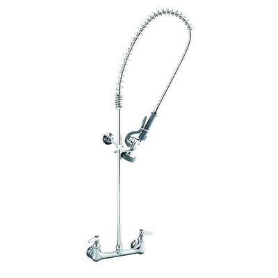 T&S B-2400 27 7/8"H Deck Mount Pre Rinse Faucet - 1.15 GPM, Base with Nozzle