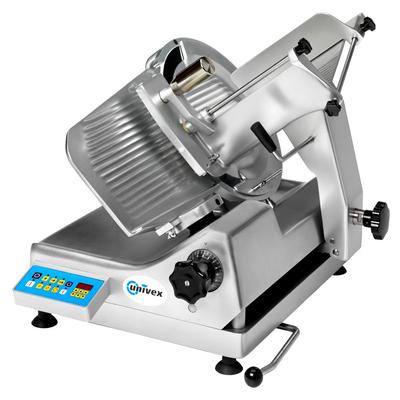 Univex 1000S Automatic Meat & Cheese Commercial Slicer w/ 13" Blade, Belt Driven, Aluminum, 1/2 hp, 115 V