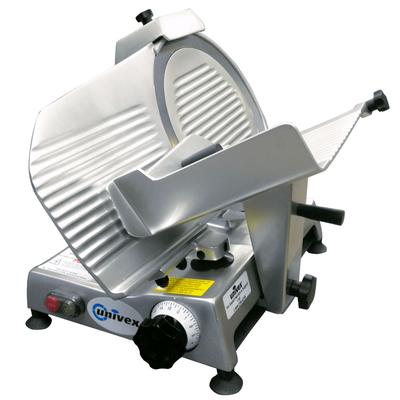 Univex 4612 Economy Series Manual Meat & Cheese Commercial Slicer w/ 12" Blade, Belt Driven, Aluminum, 1/4 hp, 115 V