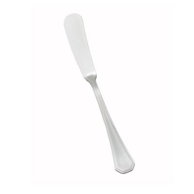 Winco 0035-12 6 3/4" Butter Knife with 18/8 Stainless Steel Grade, Victoria Pattern