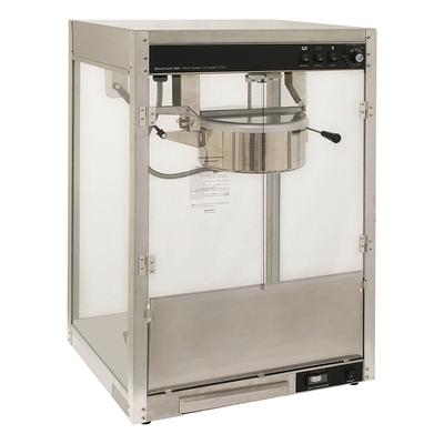 Winco 11147 Countertop Electric Popcorn Machine w/ 14 oz Kettle - Stainless Steel, 120v, 14-oz. Kettle Capacity