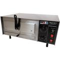 Winco 54012 Countertop Pizza Oven - Single Deck, 120v, Stainless Steel