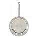 Winco AFP-14 14" Aluminum Frying Pan w/ Solid Metal Handle, Solid Handle, Mirror Finish