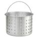 Winco ALSB-60 60 qt Aluminum Steamer Basket, 15" dia., 15"H