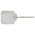 Winco APP-18M 34" Pizza Peel w/ 16" x 14" Aluminum Blade, Wood Handle, Silver