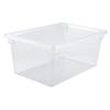 Winco PFSF-12 17 ga Food Storage Box, 18 x 26 x 12", Polycarbonate, Clear