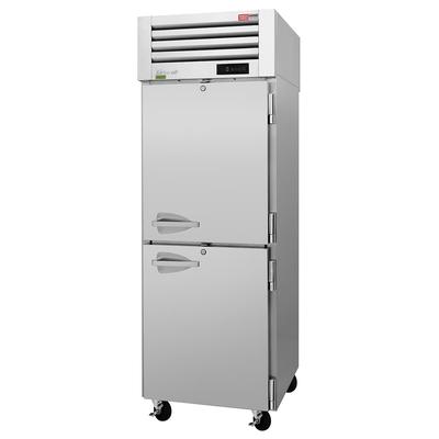 Turbo Air PRO-26-2F-N 28 3/4" PRO Series 1 Section Reach In Freezer, 2 Right Hinge Solid Doors, 115v, Stainless Steel