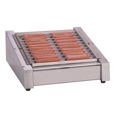 Antunes HDC-20RC 20 Hot Dog Roller Grill - Slanted Top, 120v, Rear Controls