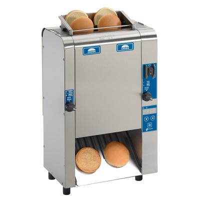 Antunes VCTM-2-9210915 Vertical Bun Toaster - 720 Slices/hr w/ 1 3/4" Product Opening, 208/230v, Auxiliary Heater, Digital Temperature Controller, Stainless Steel