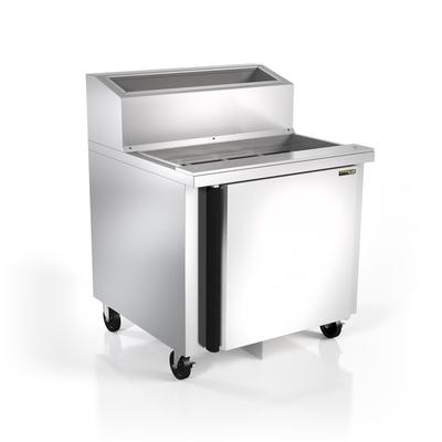 Silver King SKRN36-ESUS1 36" Ice Cream Topping Unit w/ Refrigerated Base - Stainless, 115v