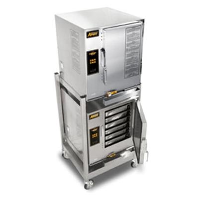 AccuTemp E62083D100 DBL 12 Pan Covection Commercial Steamer - Holding Capability, 208v/3ph