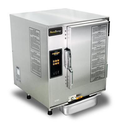 AccuTemp E64403D120 (6) Pan Convection Steamer - Countertop, Holding Capability, 440v/3ph, 12 kW