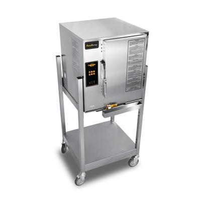 AccuTemp E64403E120SGL 6 Pan Covection Commercial Steamer - Stand, Holding Capability, 440v/3ph