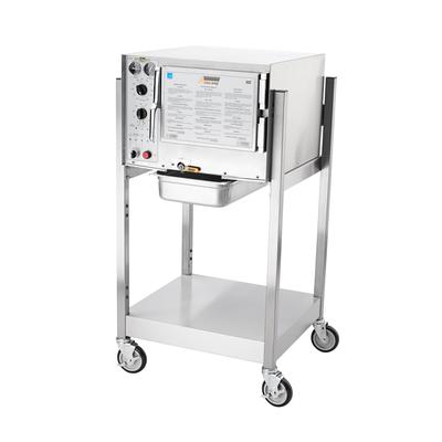 AccuTemp S32401D060SGL 3 Pan Convection Commercial Steamer - Stand, Holding Capabilty, 240v/1ph