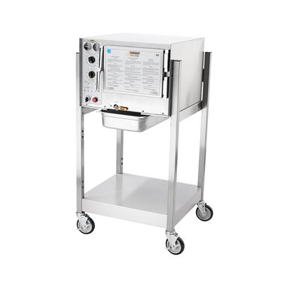 AccuTemp S34803D110SGL (3) Pan Convection Commercial Steamer - Stand, Holding Capabilty, 480v/3ph