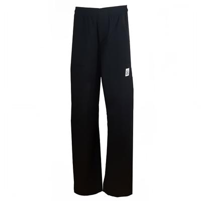 Chef Revival P002BK-M Poly Cotton Chef Pants, Medium, Black