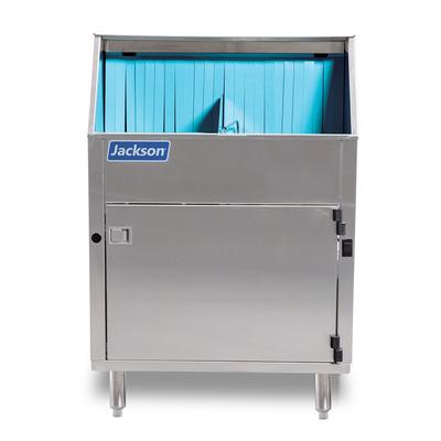 Jackson DELTA 115 Low Temp Rotary Undercounter Glass Washer w/ (1200) Glasses/hr Capacity, 115v, Stainless Steel