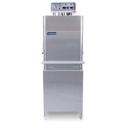 Jackson TEMPSTARHH-E 208/1 TempStar High Temp Door Type Dishwasher w/ 55 Racks/hr Capacity, Built-in Booster, 208v/1ph, Stainless Steel