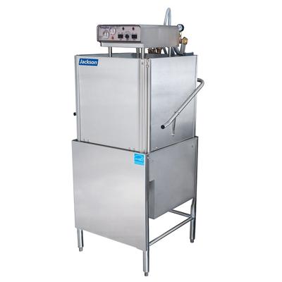 Jackson TEMPSTARW/O 2303 TempStar High Temp Door Type Dishwasher w/ 58 Rack/hr Capacity, 230v/3ph, No Booster Heater, Stainless Steel