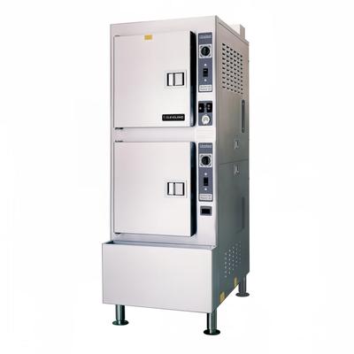 Cleveland 24CDP10 (10) Pan Convection Commercial Steamer - Cabinet, Direct Steam, 10-Pan Capacity, Stainless Steel, 120 V