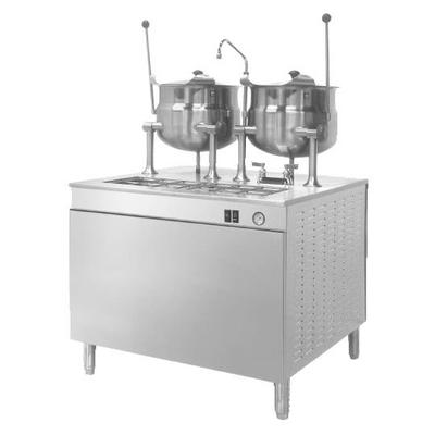 Cleveland 24DMK6 6 gal Steam Kettle - Manual Tilt, 2/3 Jacket, Direct Steam, Stainless Steel