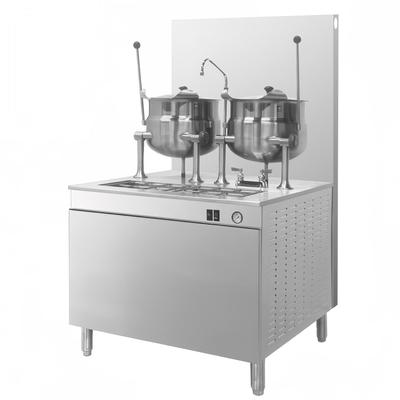 Cleveland 24GMK6200 NG 6 gal Steam Kettle - Manual Tilt, 2/3 Jacket, Natural Gas, Gas Type: NG