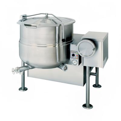 Cleveland KGL80T 80 gal Steam Kettle - Manual Tilt, 2/3 Jacket, Liquid Propane, Tilting, LP, Stainless Steel, Gas Type: LP