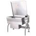 Cleveland SGL40T1 40 gal. Tilt Skillet - Open Leg Base, Peened Interior, Strainer, Natural Gas, Stainless Steel, Gas Type: NG