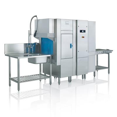 Meiko KA-54 KA Series High Temp Conveyor Dishwasher w/ 243 Racks/hr Capacity, Built-in Booster, 208v/3ph, Stainless Steel