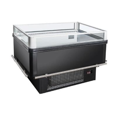 Kool-It KII280 60 1/5" Horizontal Island Open Air Cooler w/ 1 Level, 115v, Black