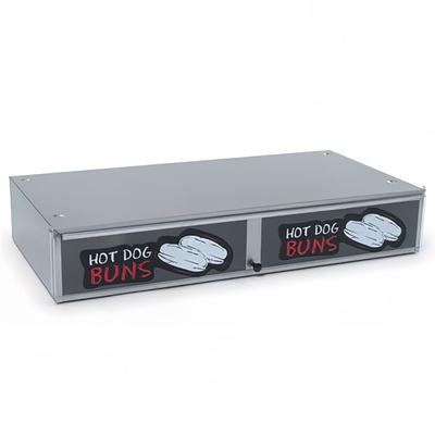 Nemco 8036-SBB Hot Dog Bun Box w/ (48) Bun Capacity, Stainless Steel