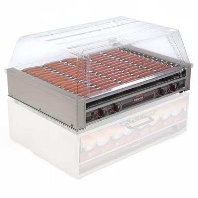 Nemco 8075SX 75 Hot Dog Roller Grill - Flat Top, 120v, Stainless Steel