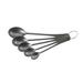 Barfly M37075 5 Piece Bar Spoon Set - Stainless Steel, Vintage Finish, Silver