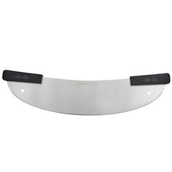 Dexter Russell PR180-20 SANI-SAFE 20" Pizza Knife w/ Black Plastic Handles, Carbon Steel, Stainless Steel, Black Polypropylene Handles