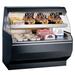 Alto-Shaam ED2SYS-48-SS 48" Halo Heat Full Service Hot Food Display - Curved Glass, 120/208-240v/1ph, Stainless, Silver