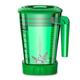 Waring CAC93X-12 48 oz The Raptor Commercial Blender Container for MX Series Commercial Blenders - Copolyester, Green, for Xtreme MX Commercial Blenders