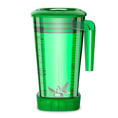 Waring CAC95-12 64 oz The Raptor Commercial Blender Container for MX Series Commercial Blenders - Copolyester, Green, for Xtreme MX Commercial Blenders