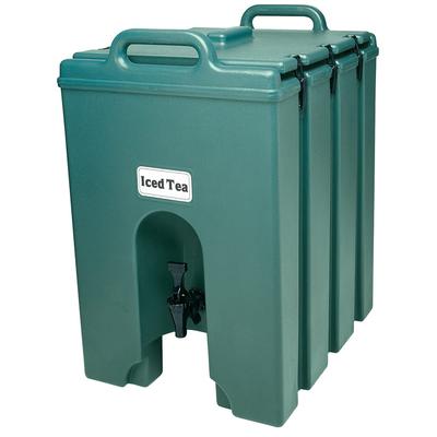 Cambro 1000LCD519 10 gal Camtainer Insulated Beverage Dispenser, Kentucky Green