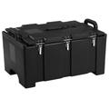 Cambro 100MPC110 Camcarriers Insulated Food Carrier - 40 qt w/ (1) Pan Capacity, Black, Handles, 4-Hr. Hold Time