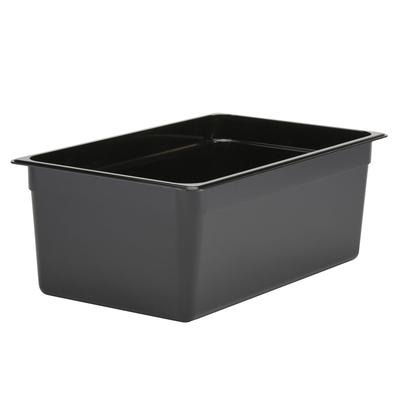 Cambro 18CW110 8"D Full Size Food Pan, 27 qt. Capacity, Black
