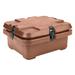 Cambro 240MPC157 Camcarrier Insulated Food Carrier - 6 3/10 qt w/ (1) Pan Capacity, Beige, 6.3 Quart, Polyethylene